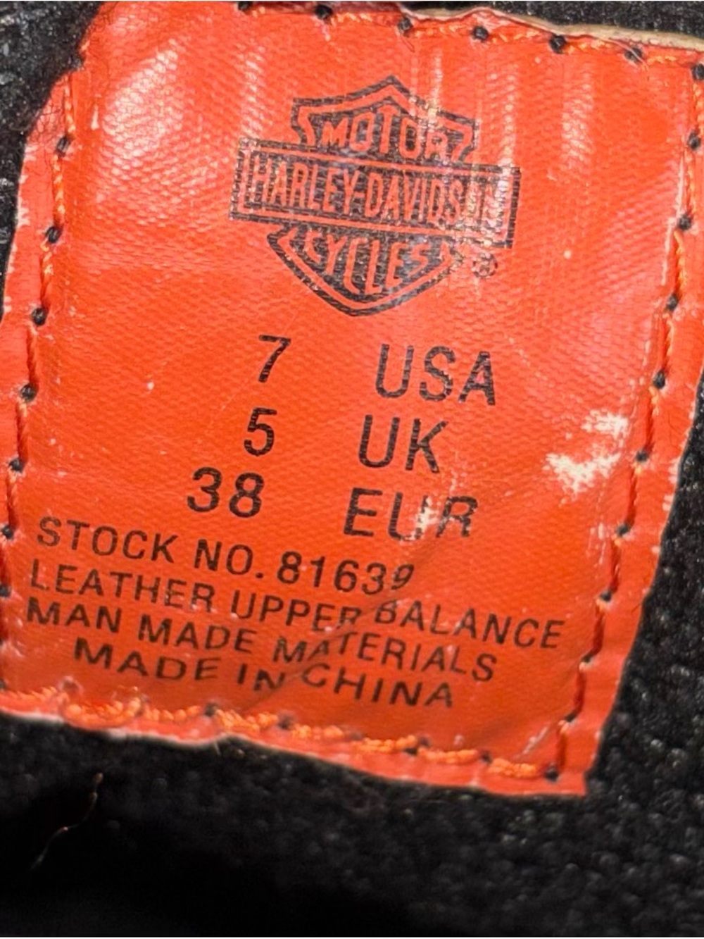Harley-Davidson Women's Black Leather Motorcycle Boots Sz 7 - Picture 8 of 13